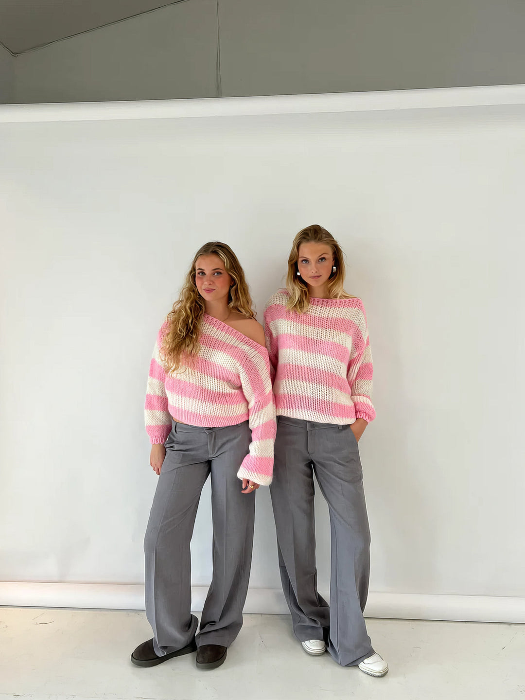 W&W Mode | Gestreifter Pullover