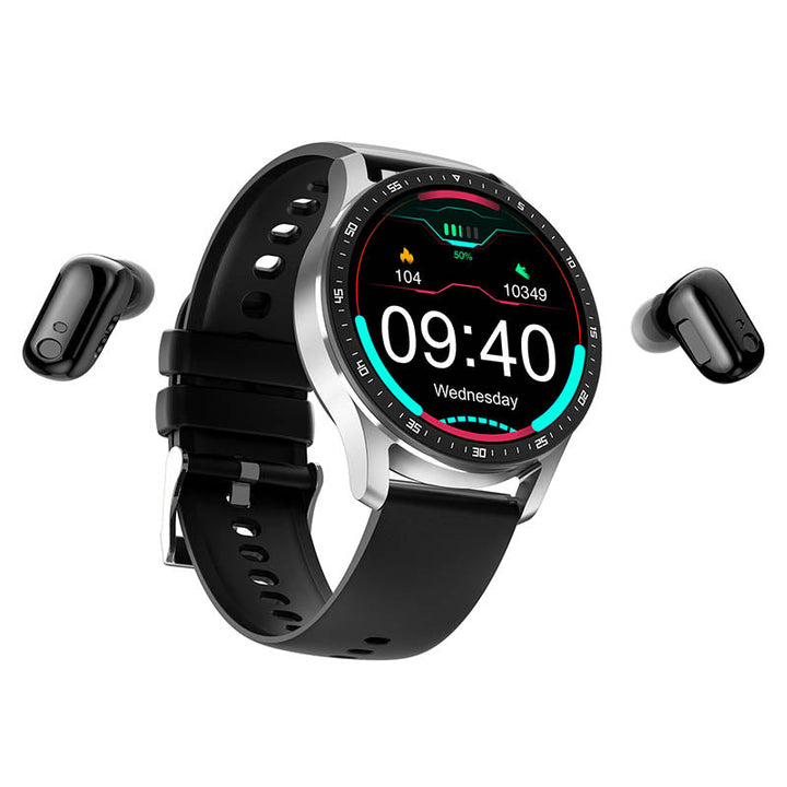 Smartwatch mit Bluetooth-Kopfhörern für iPhone und Android