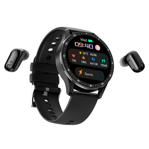 Smartwatch mit Bluetooth-Kopfhörern für iPhone und Android