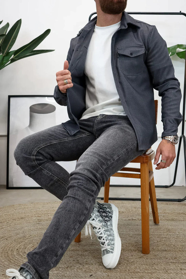 W&W Mode | Premium Knopfleiste Jacke