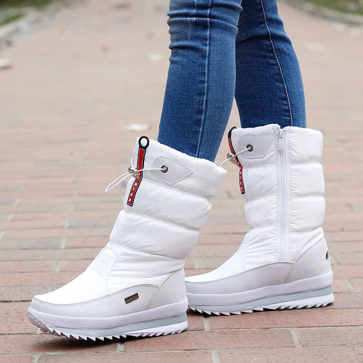W&W Mode | Wasserfeste rutschfeste Winterstiefel für Damen