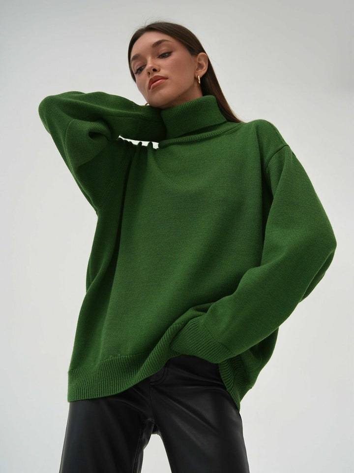 W&W Mode | Lieblicher Winter Hoher Kragen Pullover