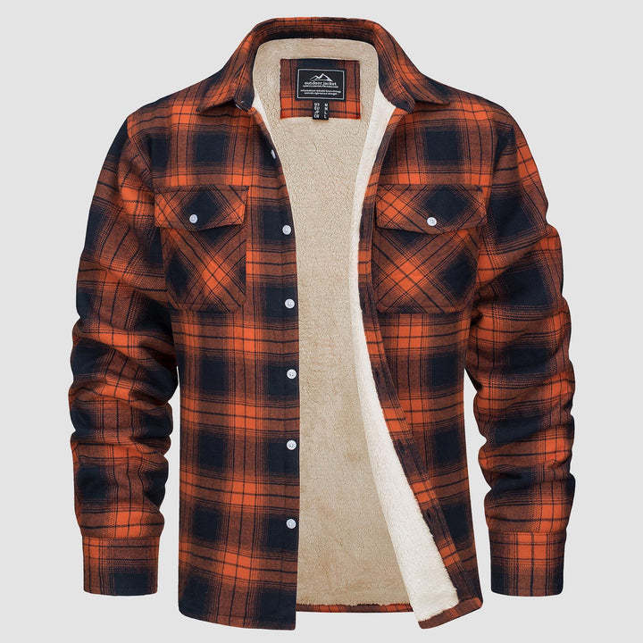 gefütterte Fleecejacke
