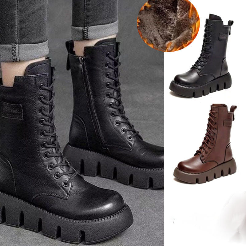 W&W Mode | Orthopädische Lederstiefel