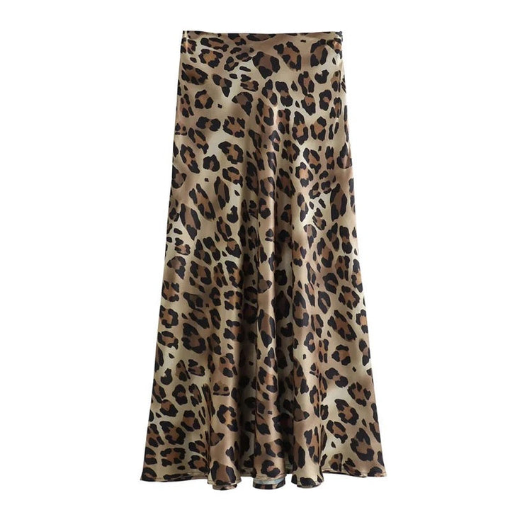 W&W Mode | Leopardenmuster Satinrock
