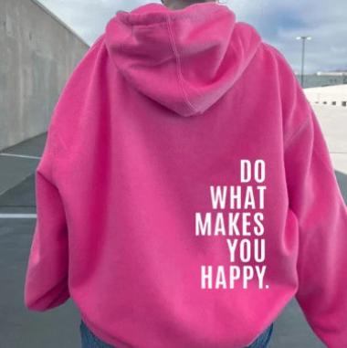 W&W Mode | Hoodie Damen - motivierender Druck lässiger Pullover