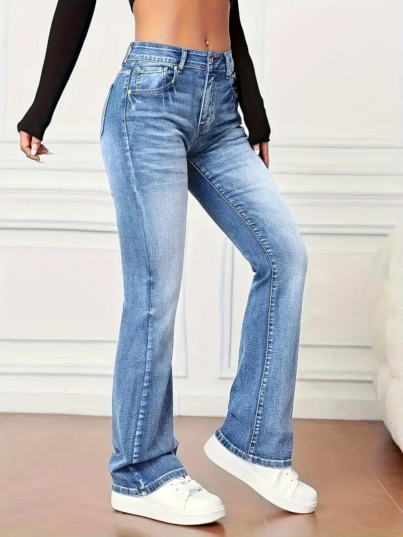 W&W Mode | Flared Jeans Mit Stretch