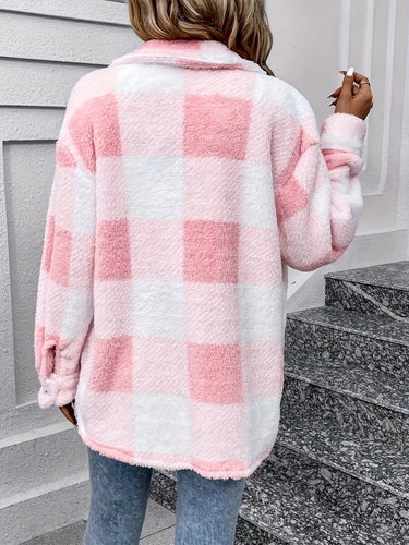 W&W Mode | warme Damenjacke mit Karomuster