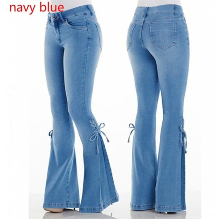 W&W Mode Jeans für Damen mit mittlerer Taille