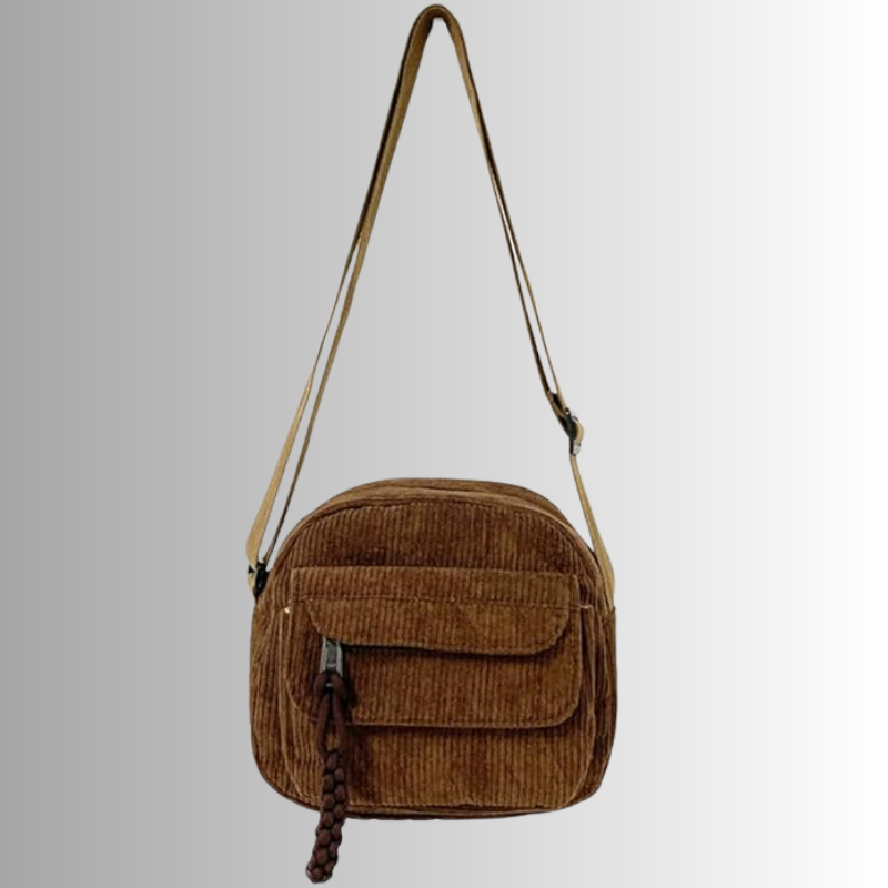 W&W Mode | Kompakte Cord Tasche Mit Elegantem Design