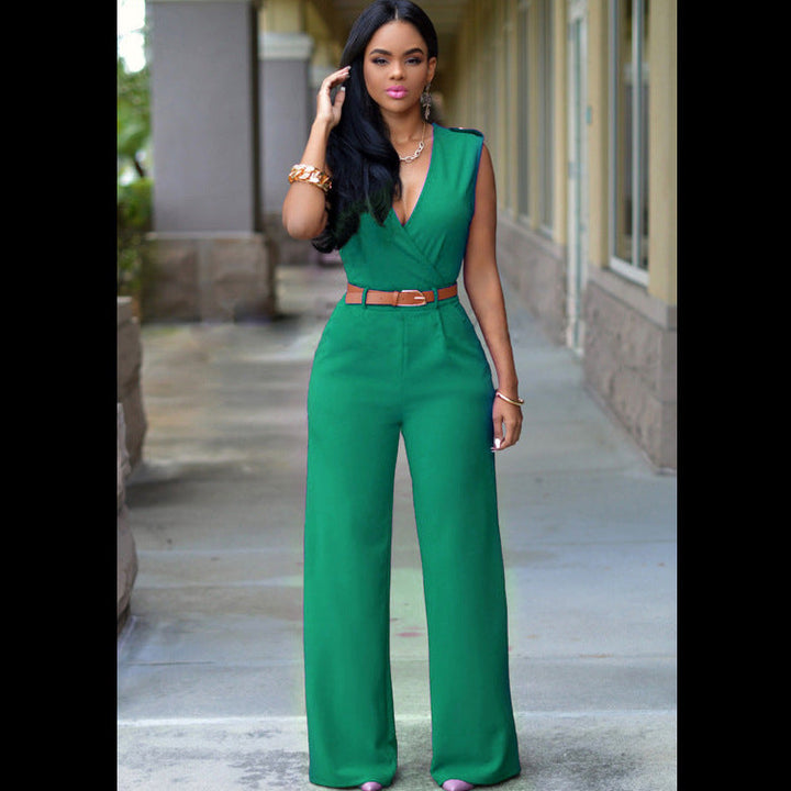 W&W Mode Damenmoden-Jumpsuit mit Einteiler-Hose