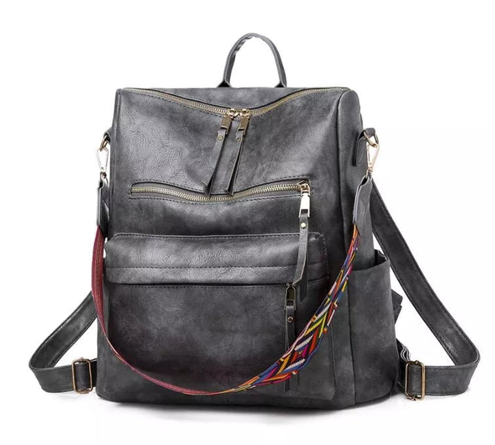 W&W Mode | Eleganter Weicher Leder-Rucksack