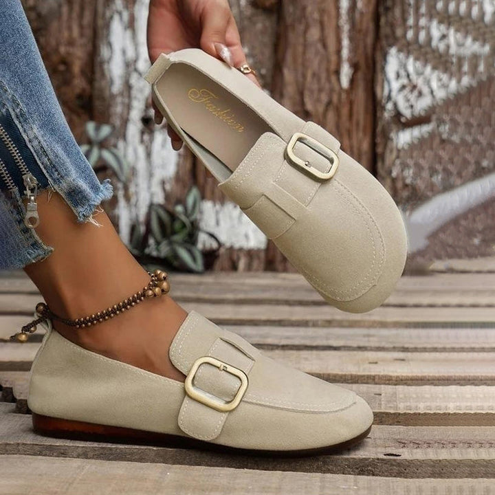W&W Mode | Vintage Bequeme Slip-On-Schuhe