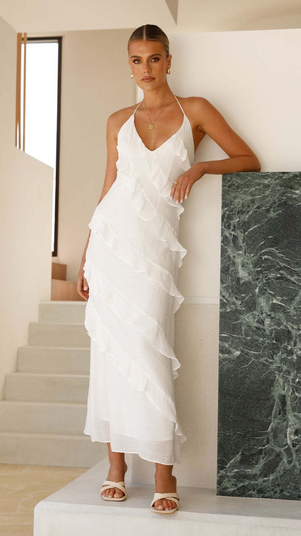 W&W Mode | Kleid Mit Verspielten Rüschen