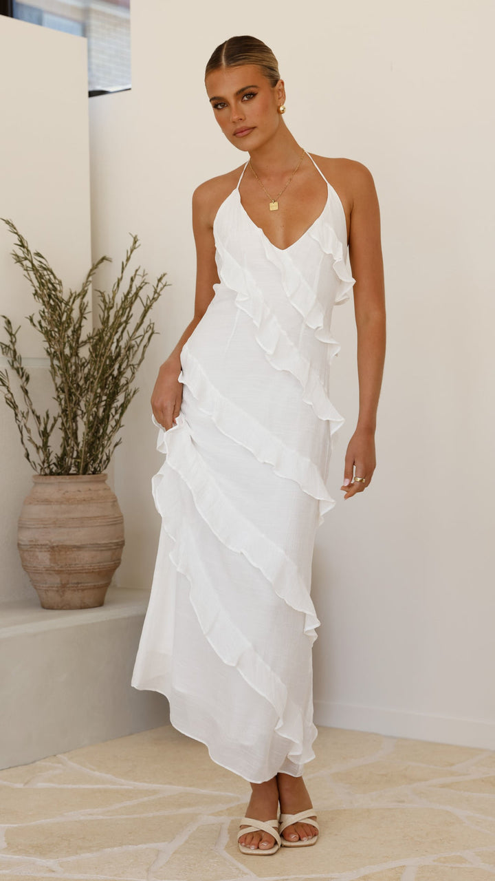 W&W Mode | Kleid Mit Verspielten Rüschen