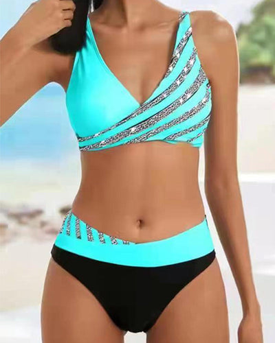 W&W Mode Bikini-Set mit Aufdruck