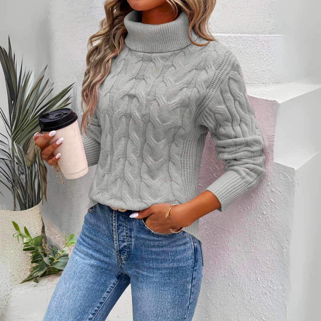 W&W Mode | Strick Rollkragenpullover