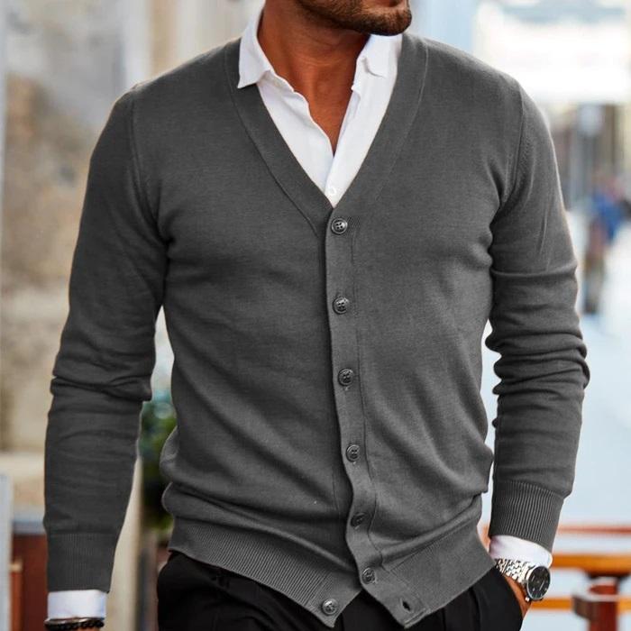 W&W Mode | Lässiger Strickjacke Für Herren