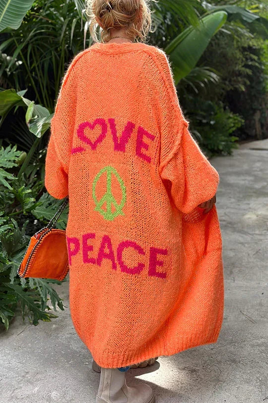 W&W Mode | PEACE MODISCHE STRICKJACKE