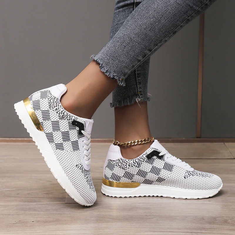 W&W Mode | Damen Sneaker Bequeme Laufschuhe Mit Rutschfester Sohle Und Modernem Design
