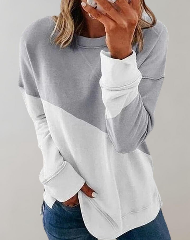 W&W Mode - O-Ausschnitt -Sweatshirt für Frauen