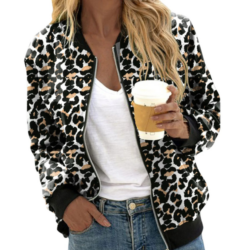 W&W Mode | Leoparden Bomberjacke