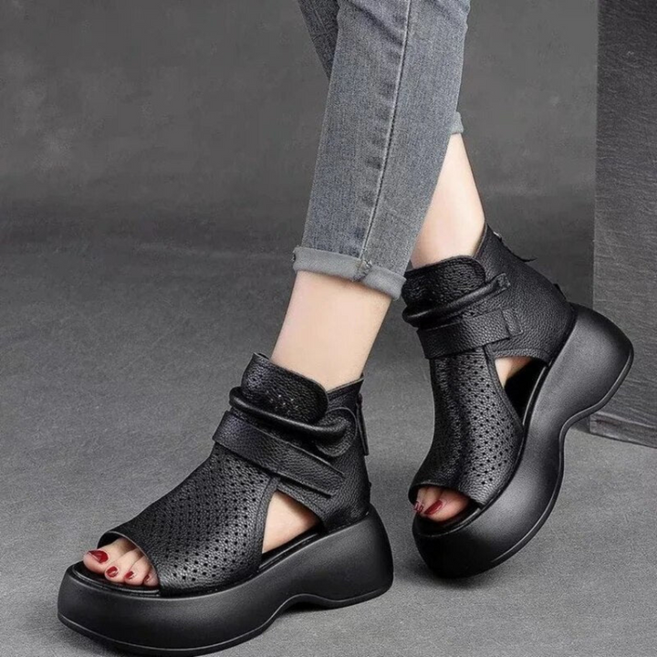 W&W Mode | Ledersandalen Für Orthopädische Bedürfnisse