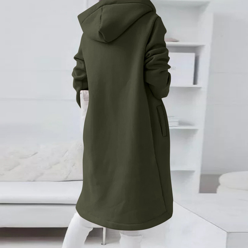 W&W Mode | Langer Pullover mit Reißverschluss