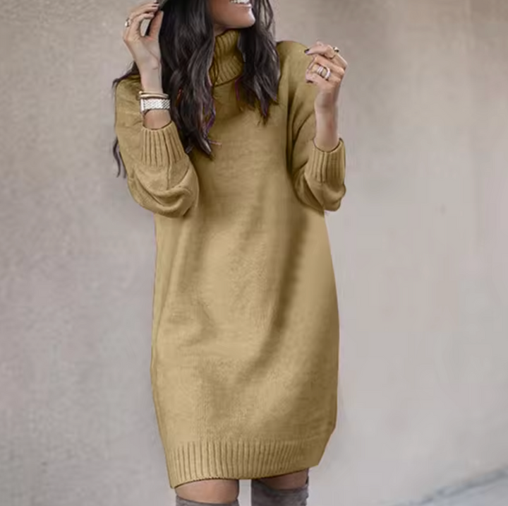 – Lockeres Pulloverkleid