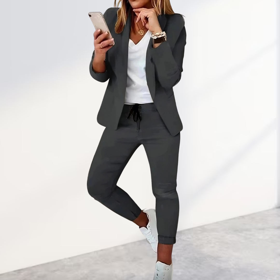 W&W Mode | Stilvolle Blazer & Hose Satz