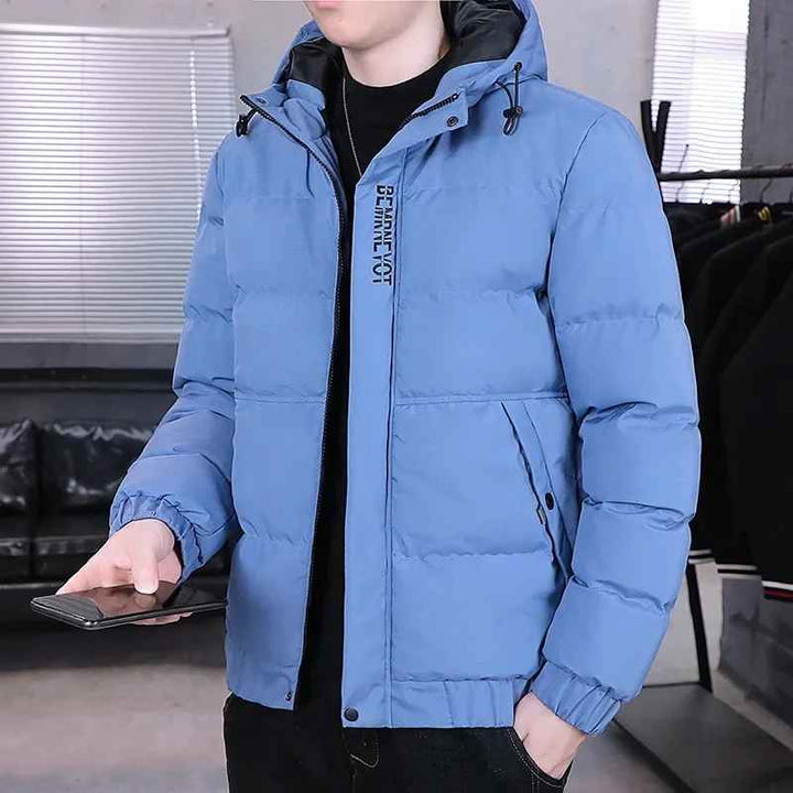 W&W Mode - Herren Winterjacke - Gepolstert, warm, lässig