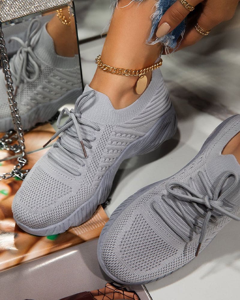 W&W Mode | Bunte Alltägliche Mesh Sneakers