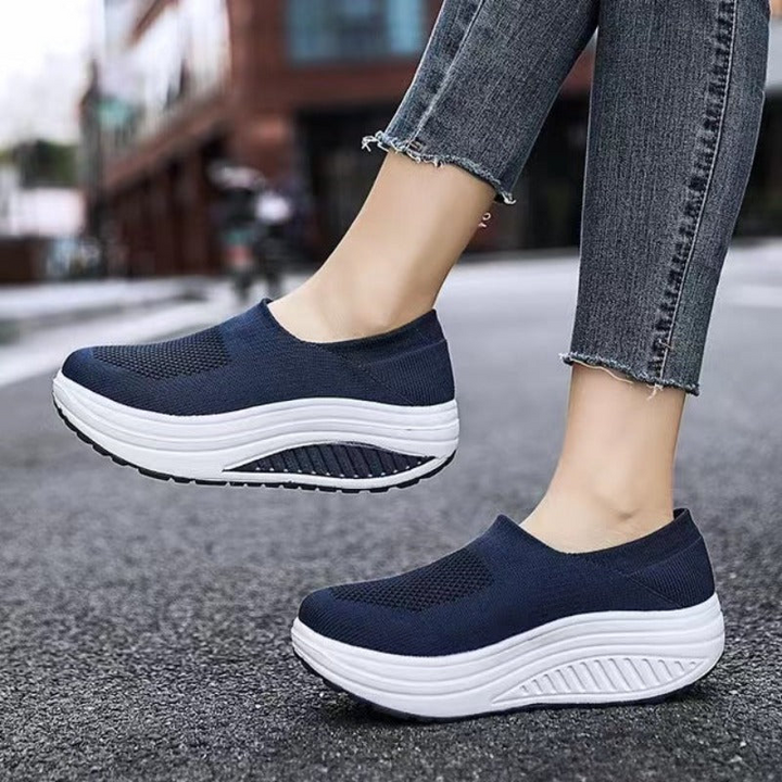 W&W Mode | Damen Sneaker Orthopädische Freizeitschuhe Mit Rutschfester Plattformsohle
