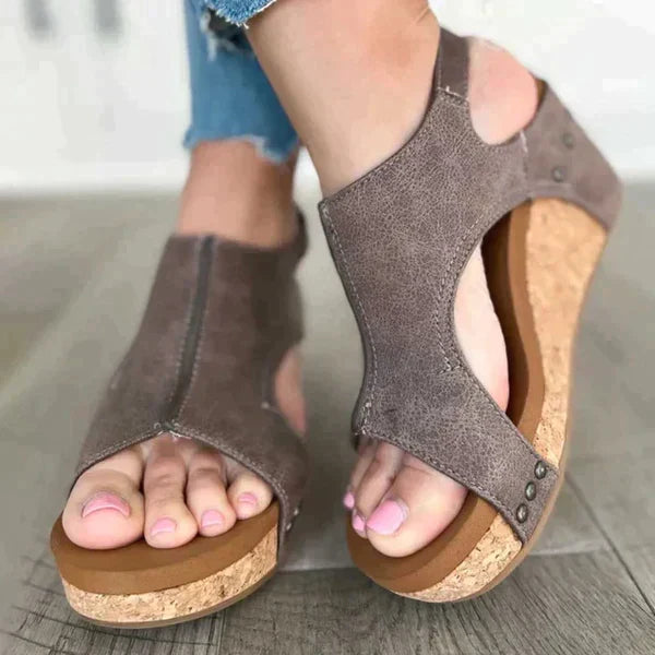 Orthopädische Damensandalen