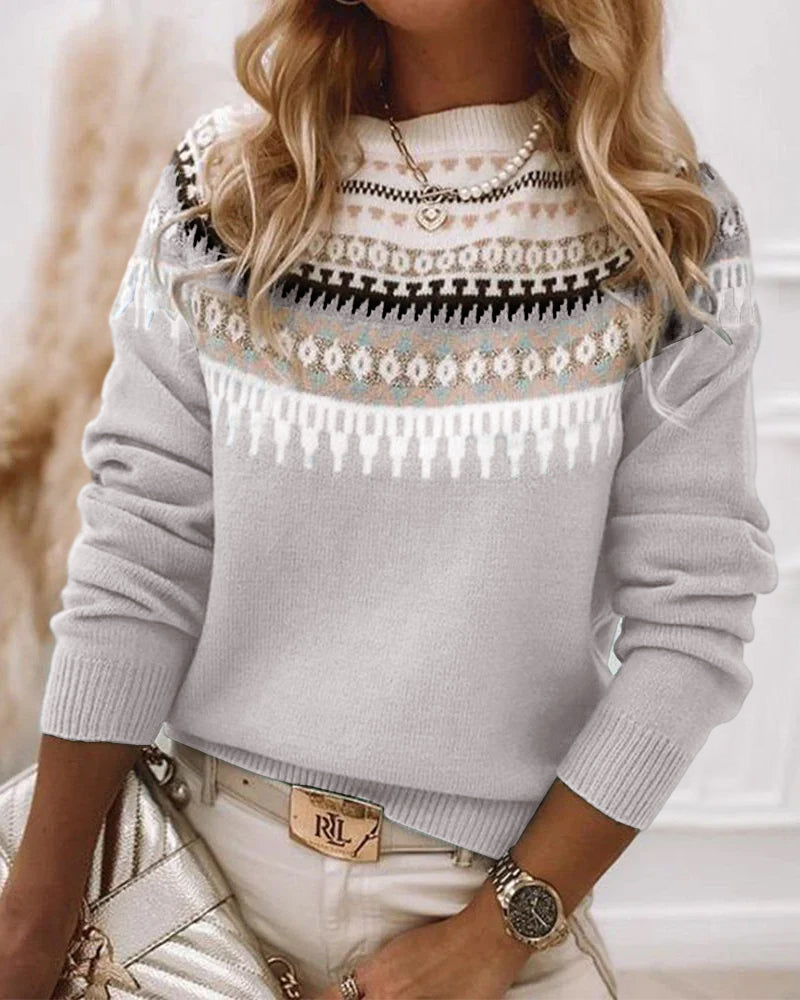 W&W Mode | Boho Ethnischer Pullover