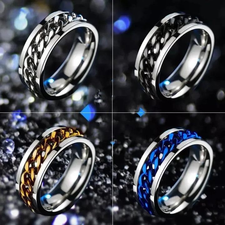 W&W Mode | Drehbarer Spinring Für Herren