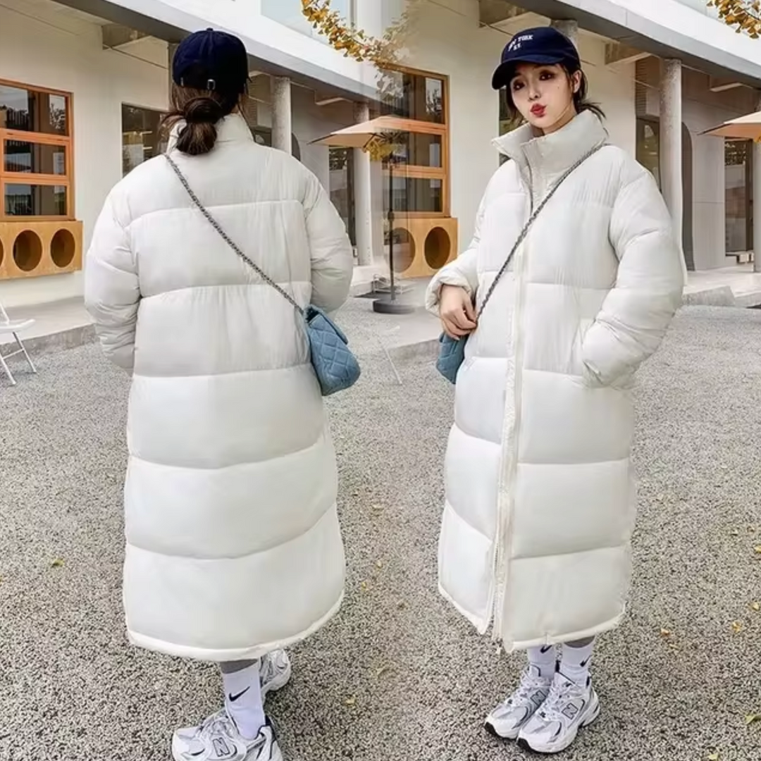 W&W Mode | Lange Gepolsterte Jacke