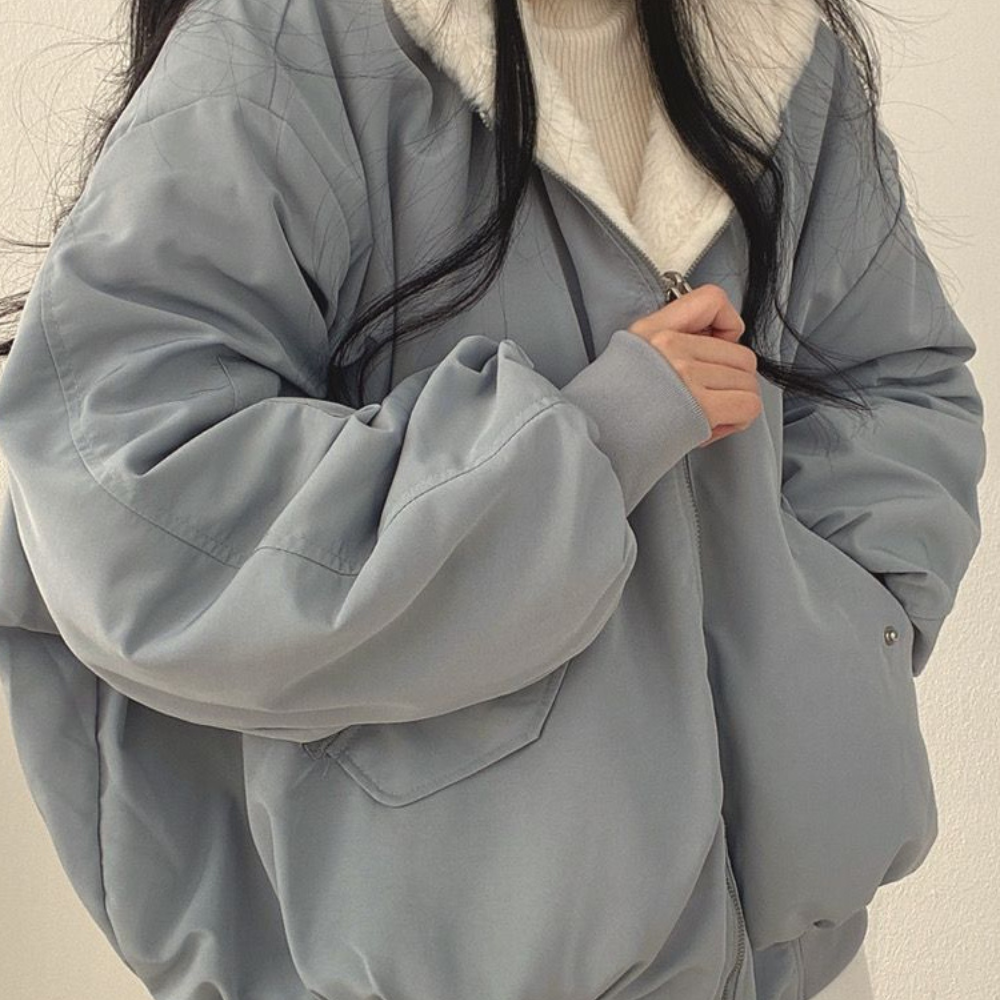 W&W Mode Wendejacke mit Kapuze für Frauen