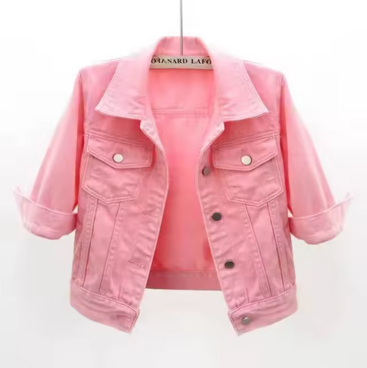 W&W Mode | Bunte Denimjacke