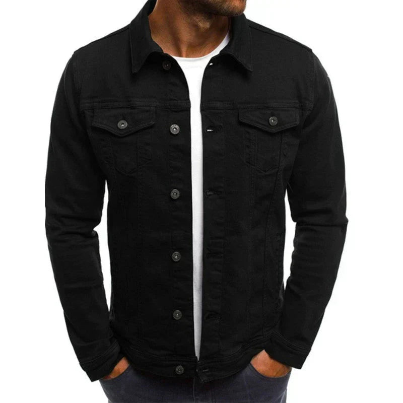 W&W Mode | Lässige Jeansjacke Für Herren