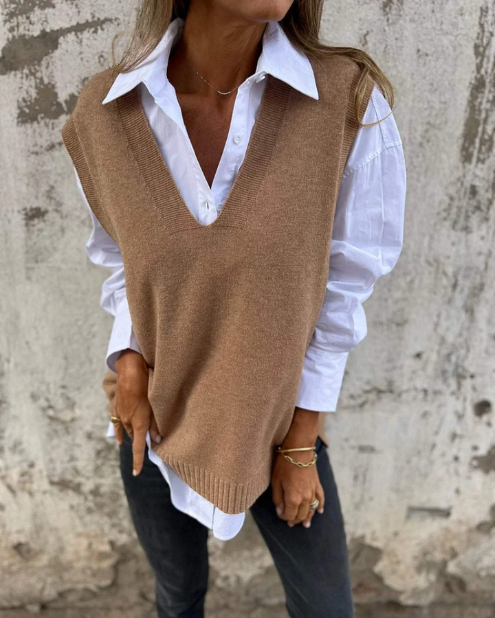 W&W Mode | Elegant Gestrickte Weste