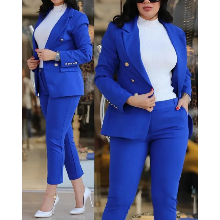 W&W Mode | Blazer Und Hosensatz Für Damen