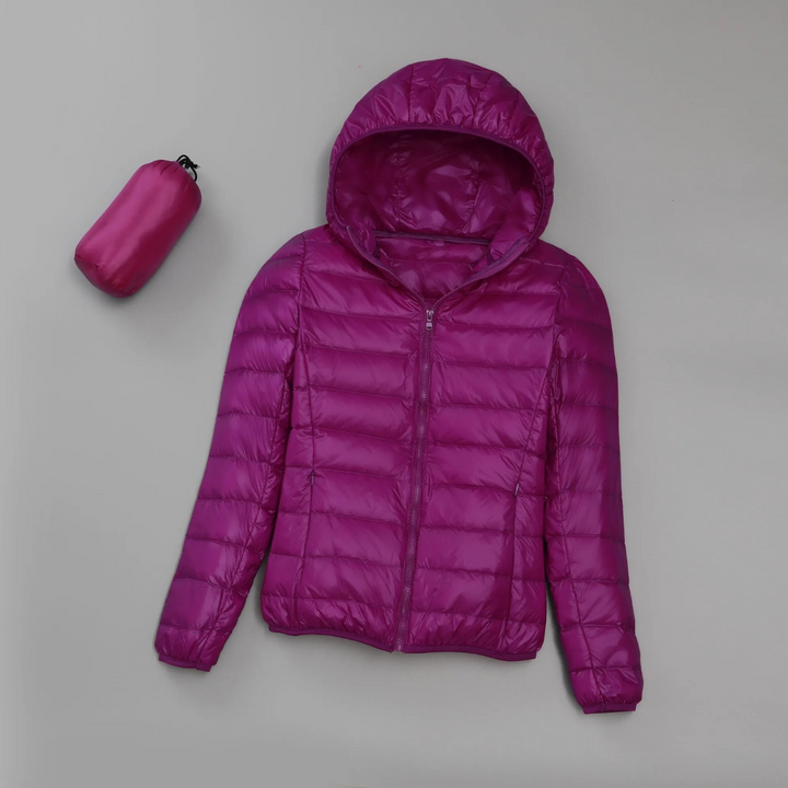 W&W Mode | Leichtgewicht Gesteppte Jacke Mit Kapuze