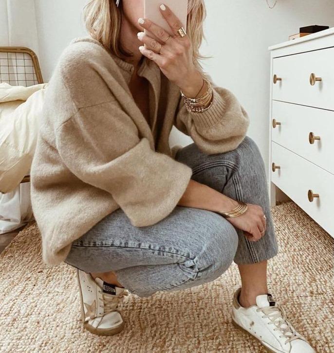 W&W Mode - Cozy Chic modische Allround-Strickjacke