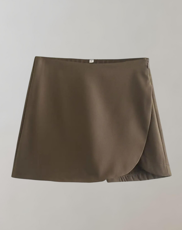 W&W Mode - Lässige asymmetrische Miniröcke Shorts