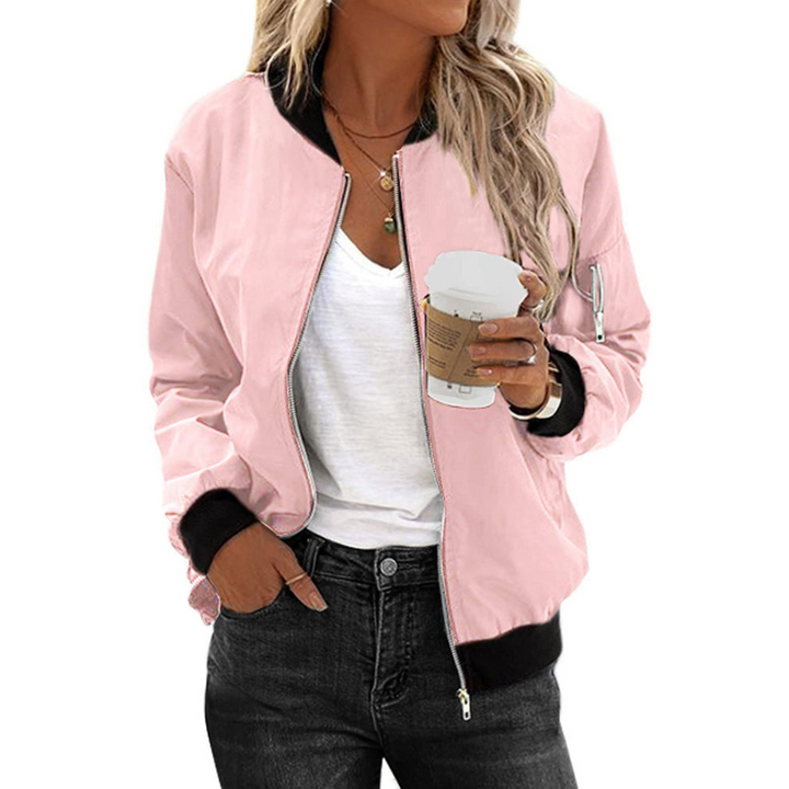 W&W Mode | Reißverschluss Leichtjacke Für Damen