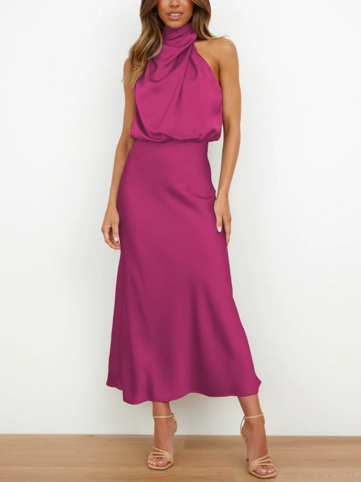 W&W Mode | Seidenkleid mit Fleckendesign für Damen