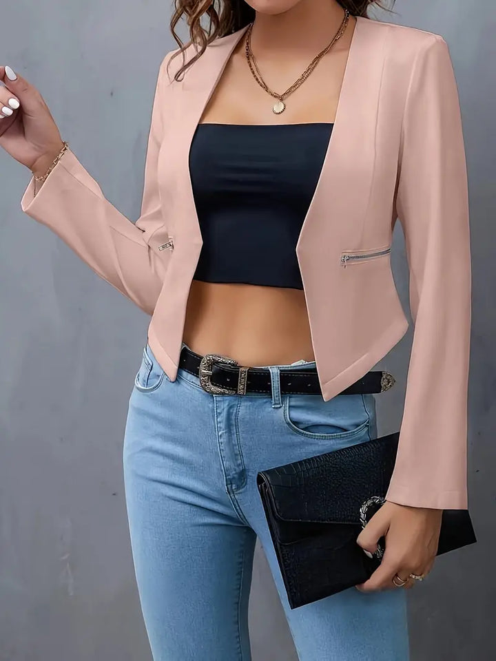 W&W Mode | Blazer Mit Reißverschlusstaschen