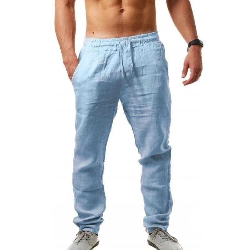 W&W Mode | Herren Leinenhose Eine Stilvolle & Luftige Sommerhose Für Männer