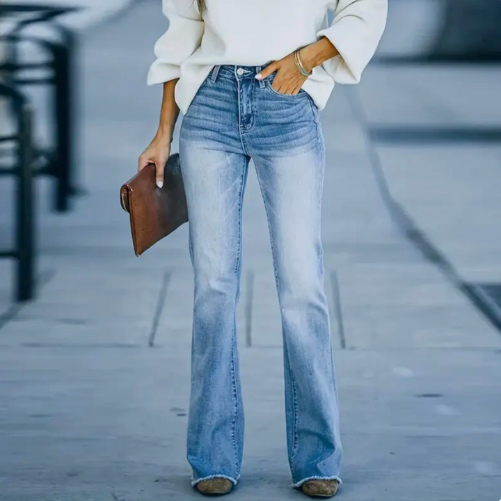 W&W Mode | Dehnbare Boho Jeans